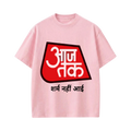 Kaand AAJ TAK Pink  T-shirt
