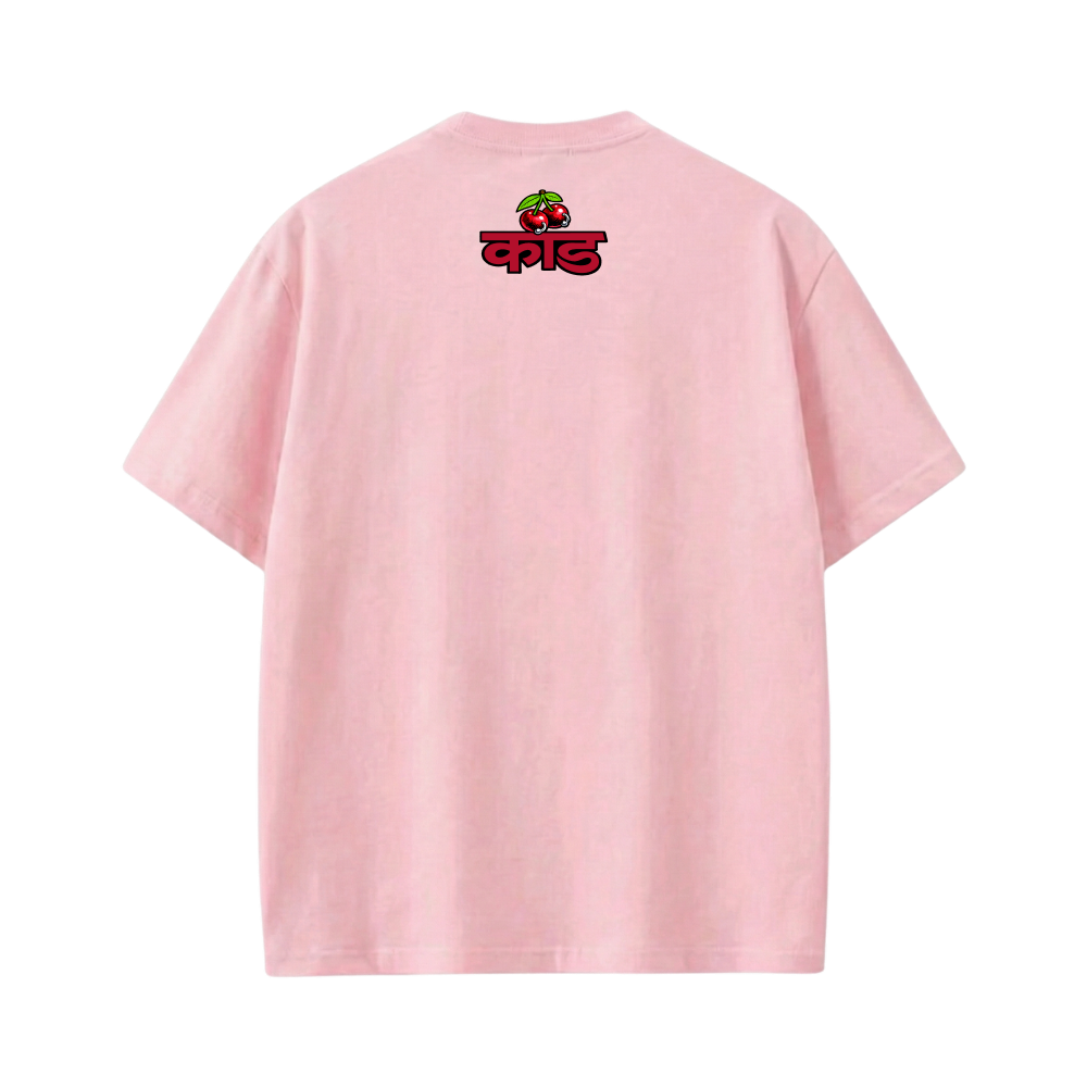 Kaand AAJ TAK Pink  T-shirt