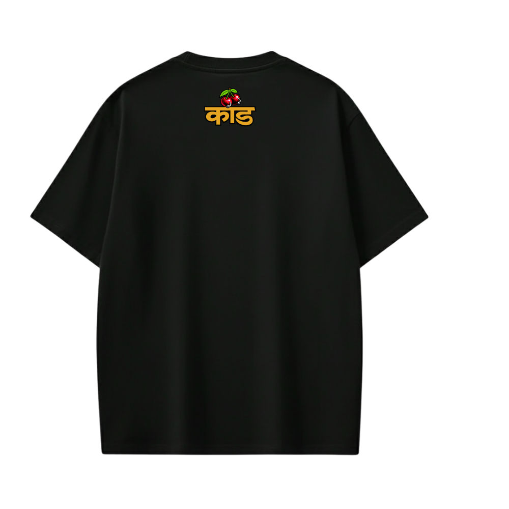 Kaand Bombastic Side Eye Tshirt(Black)