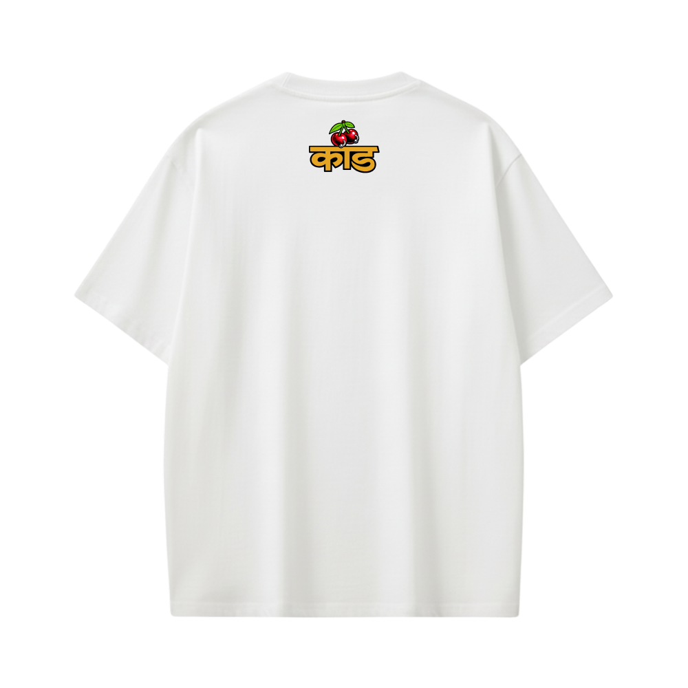 Kaand Bombastic Side Eye Tshirt(White)