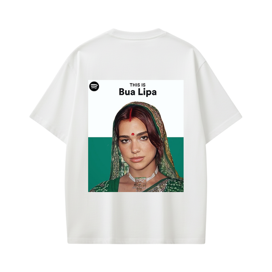 Kaand Bua Lipa Tshirt(White)