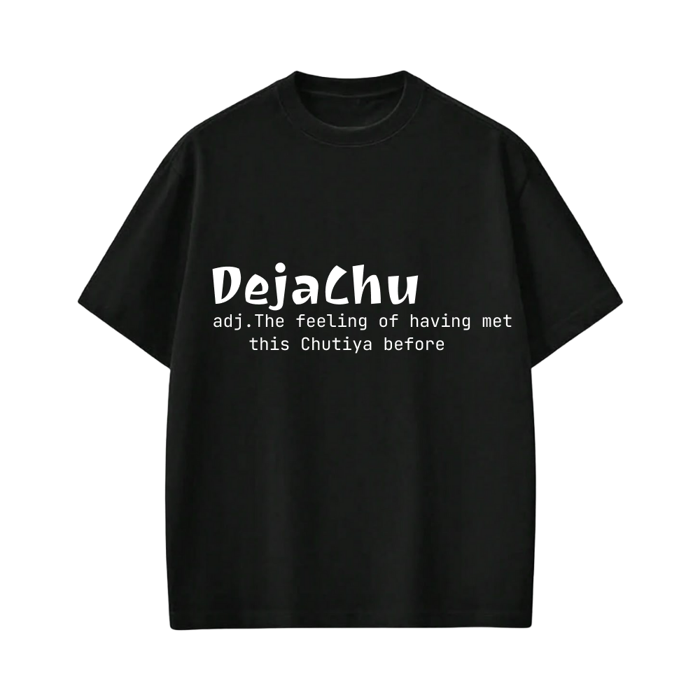 Kaand DejaChu  Black T-shirt