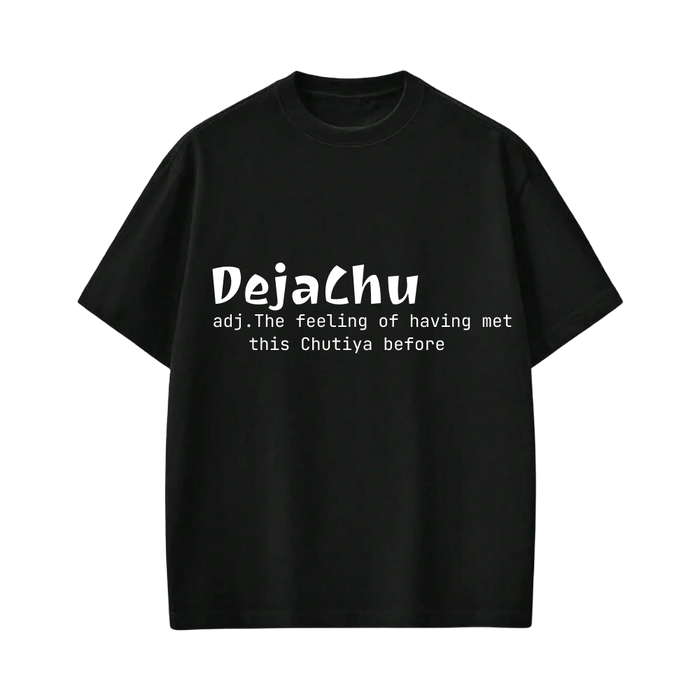 Kaand DejaChu  Black T-shirt