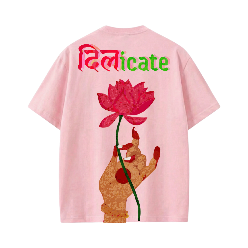 Kaand Delicate Tshirt(Pink)