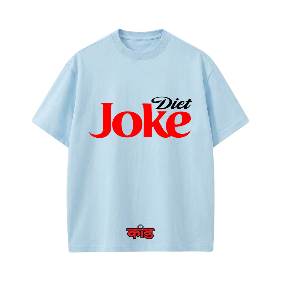 Kaand Diet Joke Tshirt(Light Blue)