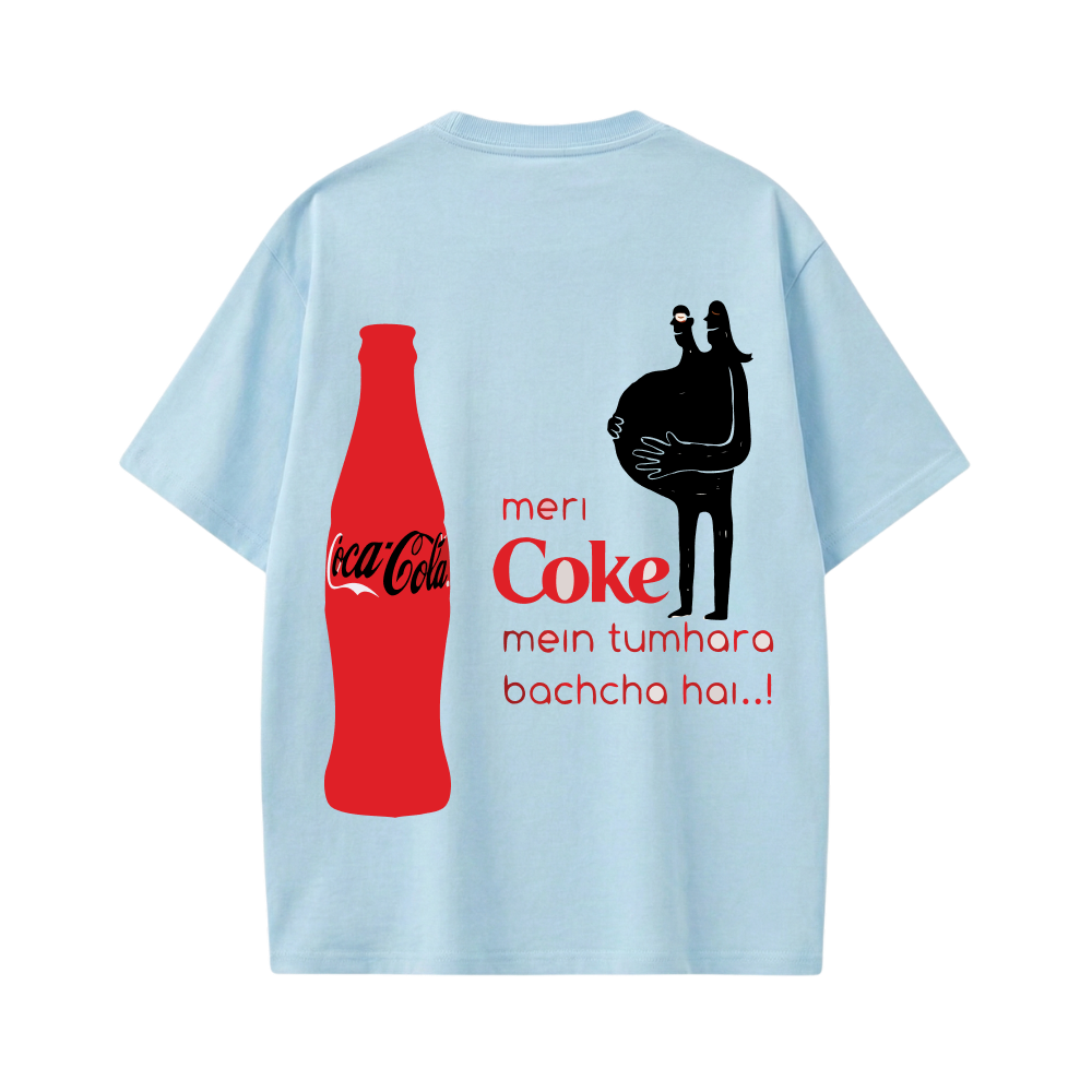 Kaand Diet Joke Tshirt(Light Blue)