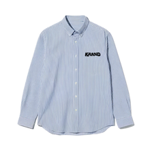 Kaand  Do You Pay My Bills Striped Shirt(Blue)