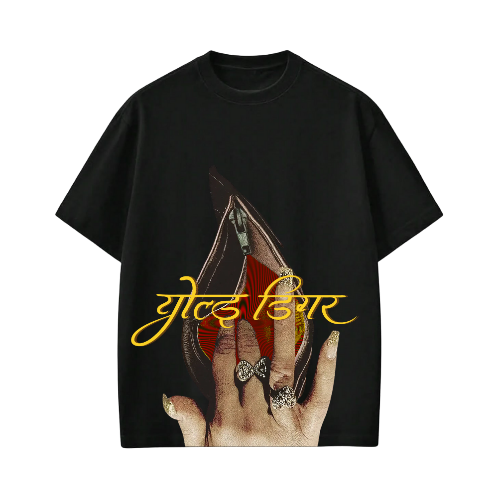 Kaand Gold Digger Tshirt(Black)