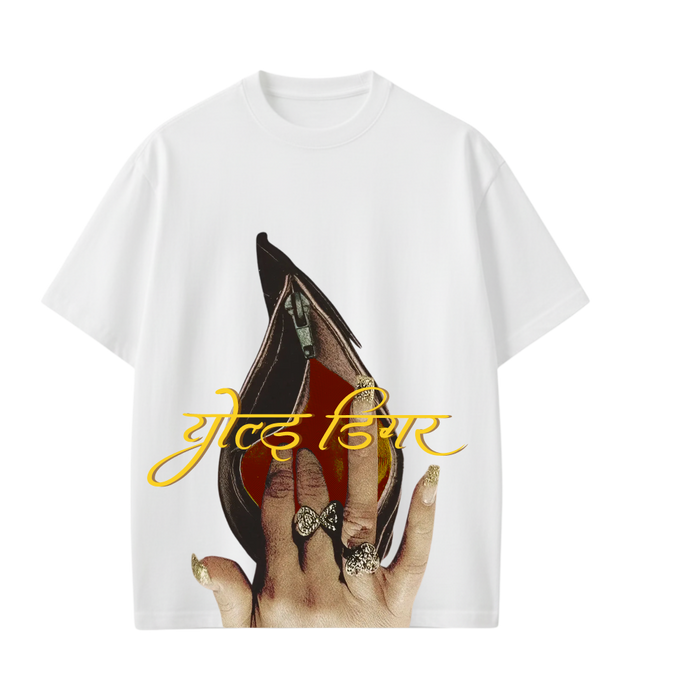 Kaand Gold Digger Tshirt(White)