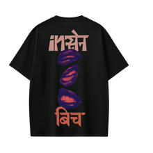 Kaand Insane Bitch Tshirt(Black)-1
