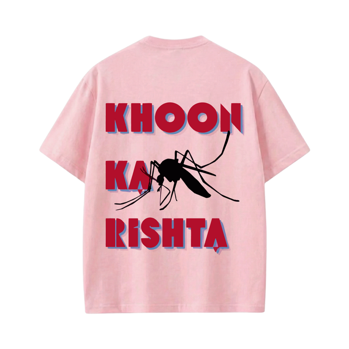 Kaand Khoon Ka Rishta Pink T-shirt