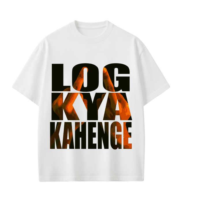 Kaand Log Kya Kahenge Tshirt(White)