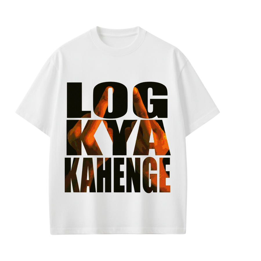 Kaand Log Kya Kahenge Tshirt(White)