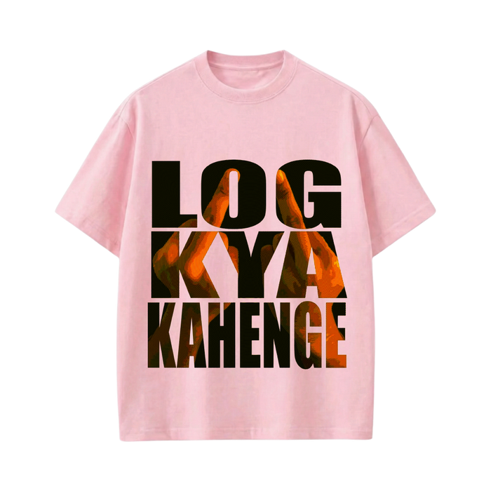 Kaand Log Kya Kahenge Tshirt(Pink)
