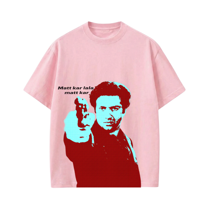 Kaand Matt Kr Lala Pink T-shirt