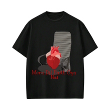 Kaand Mera Dil Baith Gya Tshirt(Black)