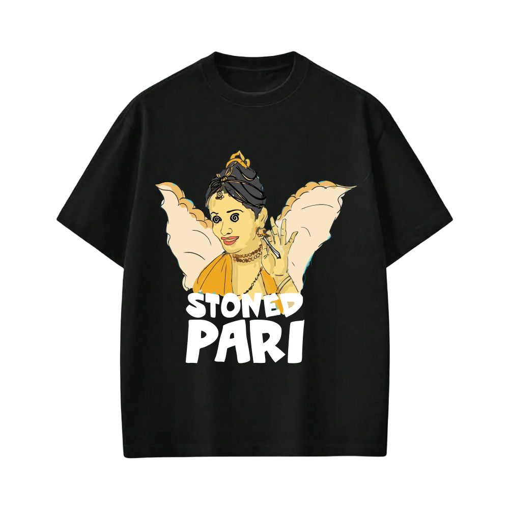 Kaand Stoned Pari Tshirt(Black)