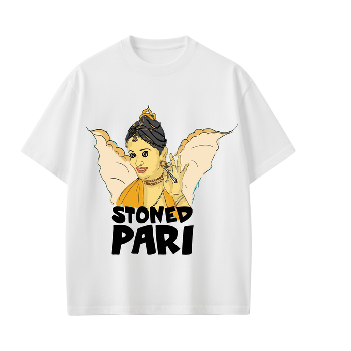 Kaand Stoned Pari Tshirt(White)