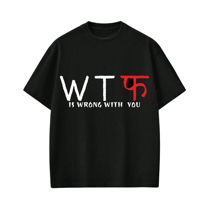 Kaand WTF Black T-shirt