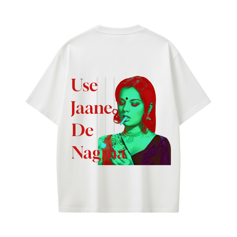 Kaand Wah Shampy Wah  White T-shirt