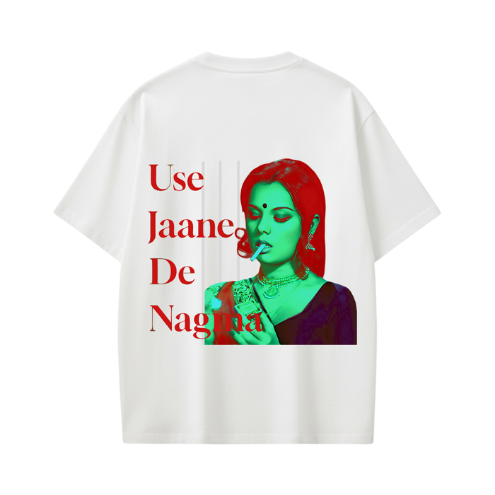 Kaand Wah Shampy Wah  White T-shirt