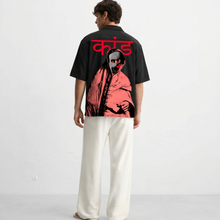 kaand-कांड-black-bowling-shirt model back