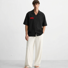 kaand-कांड-black-bowling-shirt model front