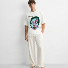 kaand-chal-be-chomu-pink-t-shirt-copy model front