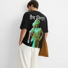 kaand-chal-be-chomu-white-t-shirt-copy model back