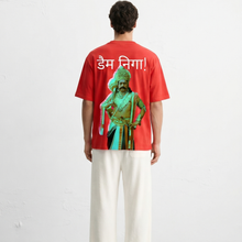 kaand-damn-n__ga-dark-brown-t-shirt-copy model back