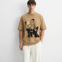 kaand-fuck-it-tshirtbrown model front