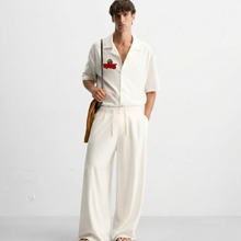 log-kya-kahenge-bowling-shirt-white model front